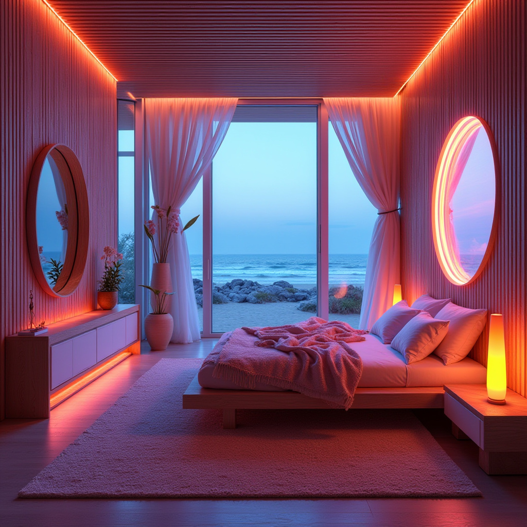 boho beach bedroom 40