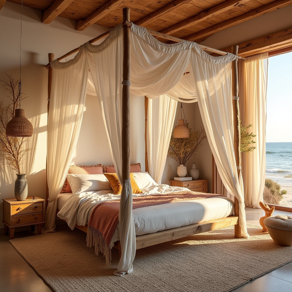 boho beach bedroom 6
