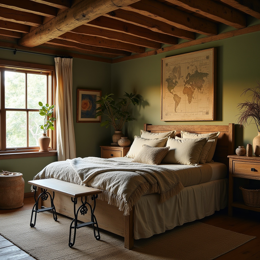 boho bedroom 38