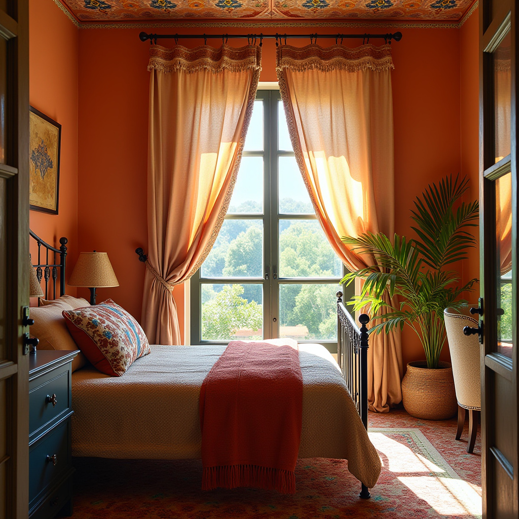 boho bedroom curtains 28