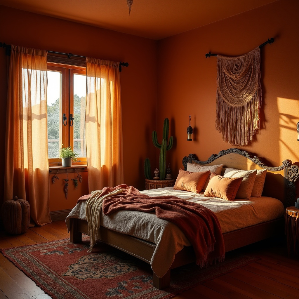 boho bedroom curtains 34