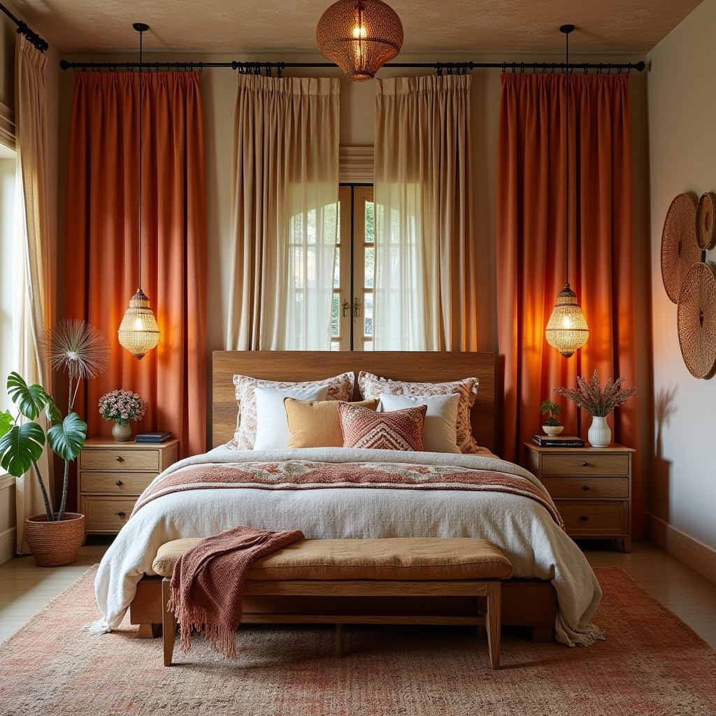 boho bedroom curtains 4