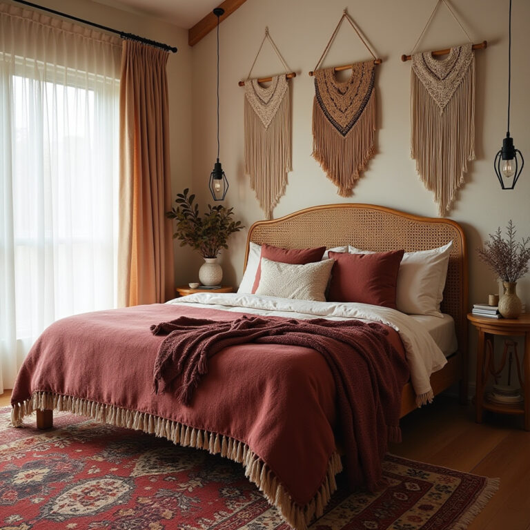 boho bedroom design 1