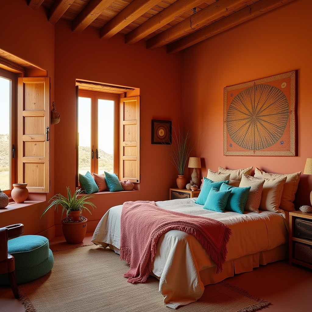 boho bedroom design 30