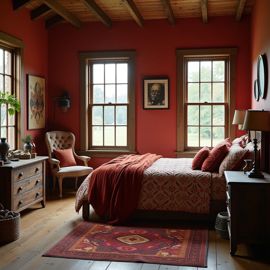boho bedroom design 32