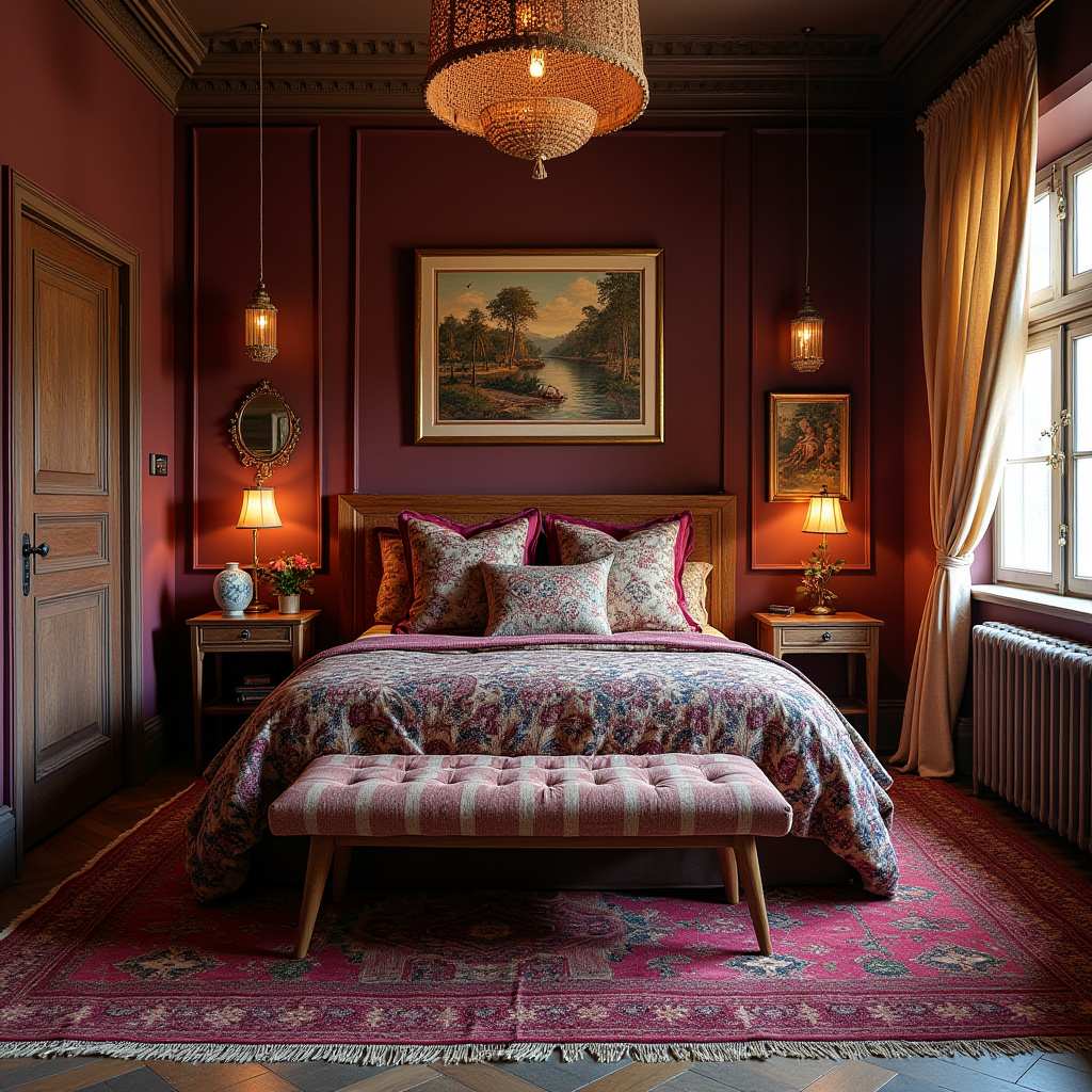 boho bedroom design 34