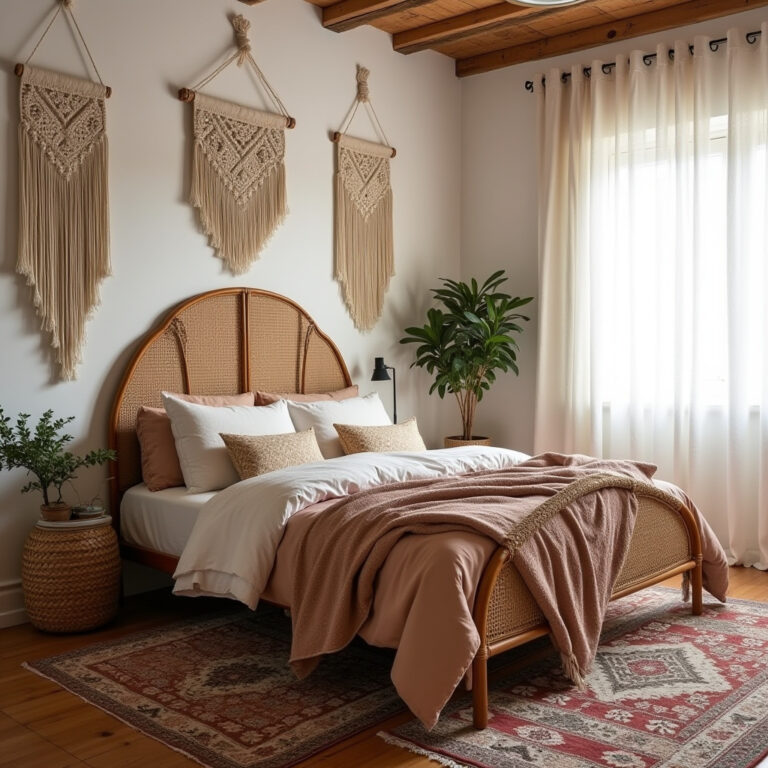 boho chic bedroom 1