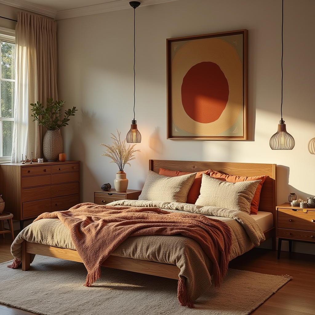 boho chic bedroom 22
