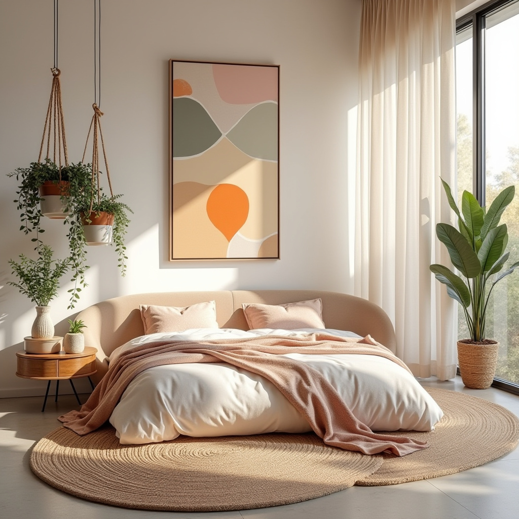 boho chic bedroom 27
