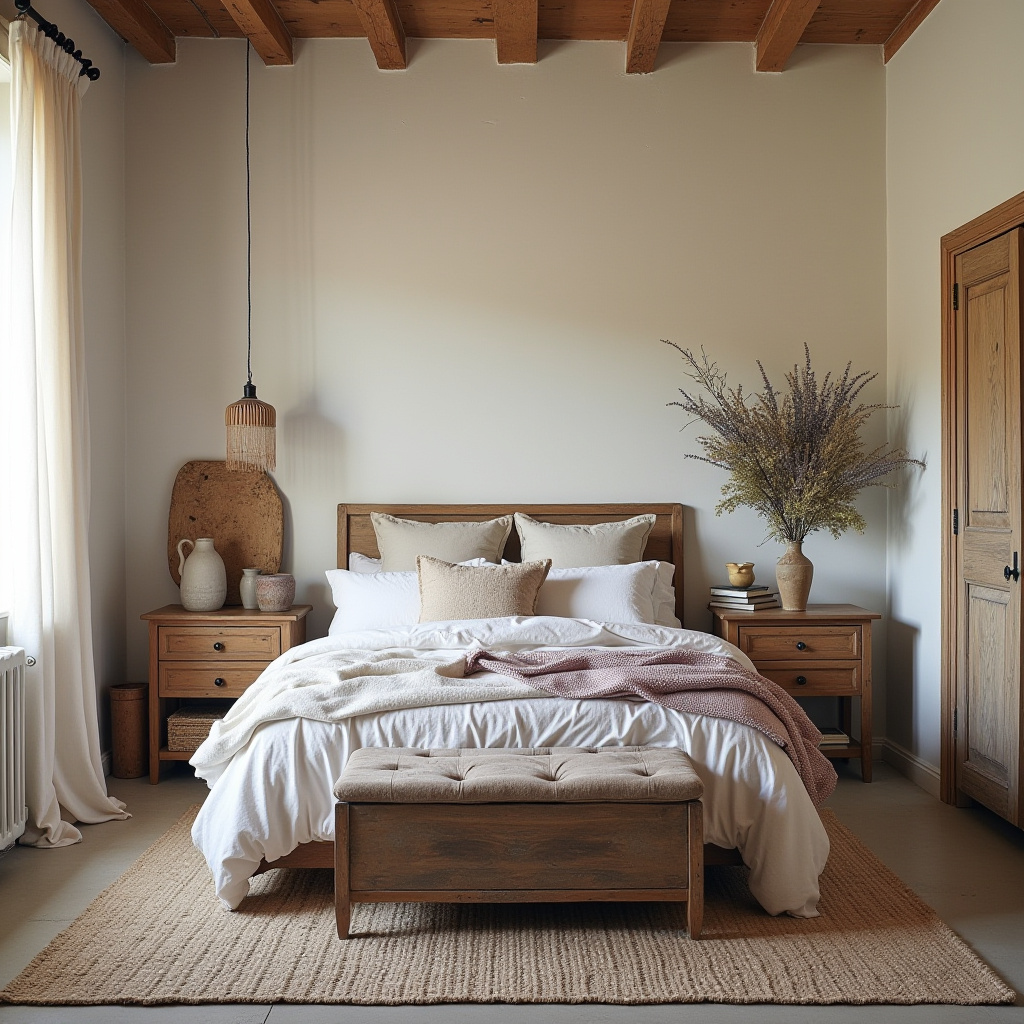 boho chic bedroom 31
