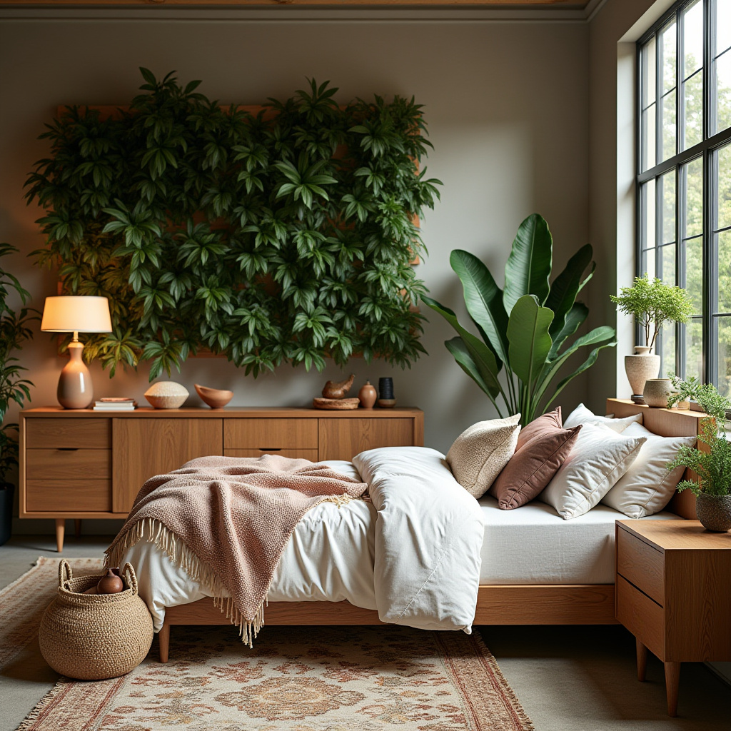 boho chic bedroom 34