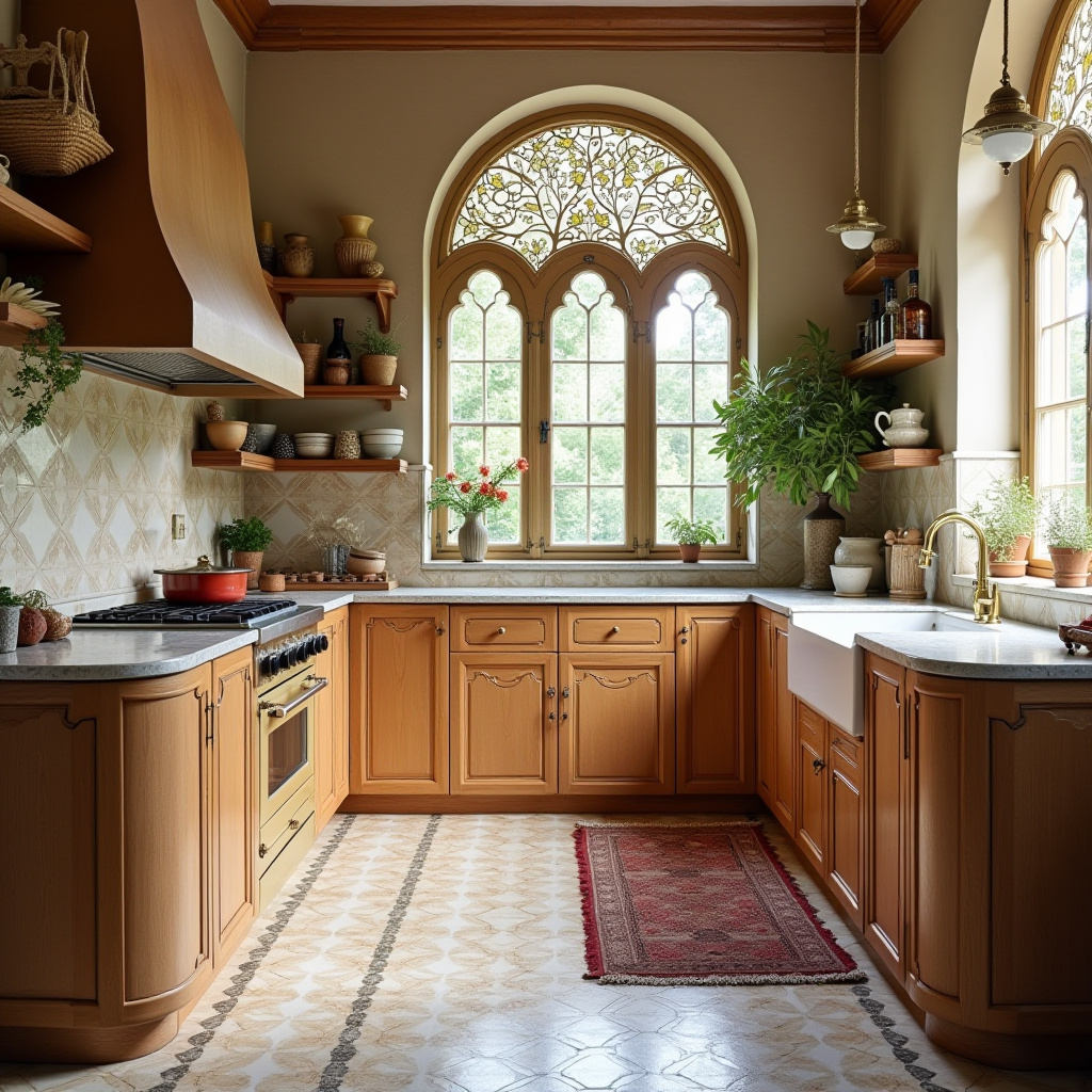 boho chic kitchen 15