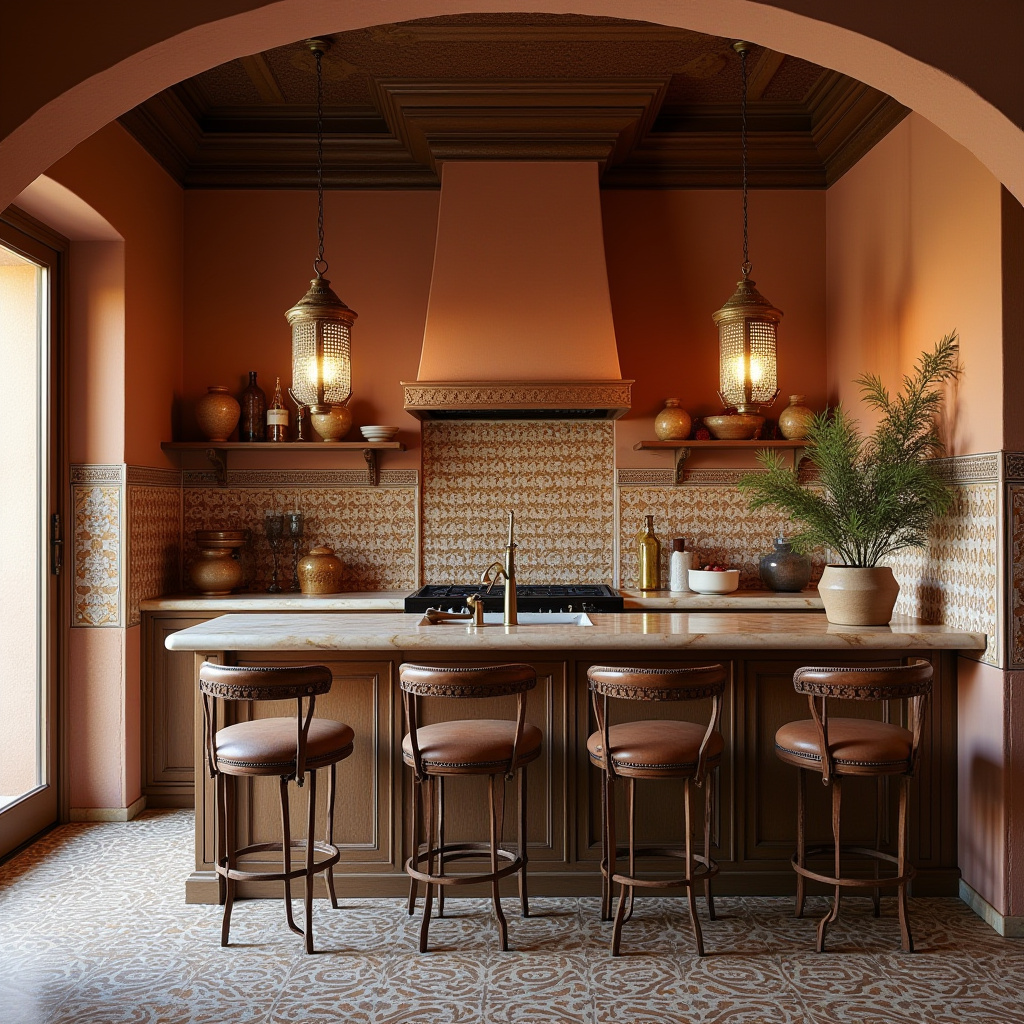 boho chic kitchen 19