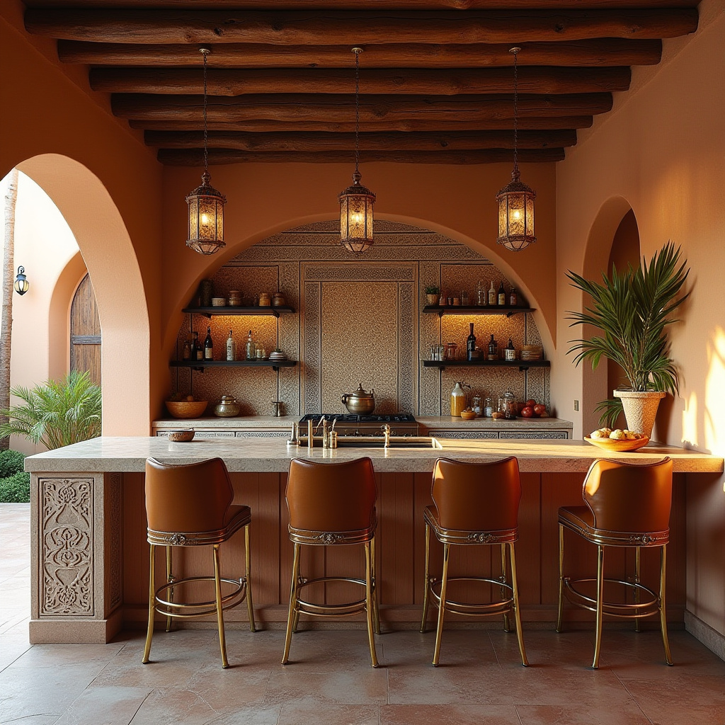 boho chic kitchen 20