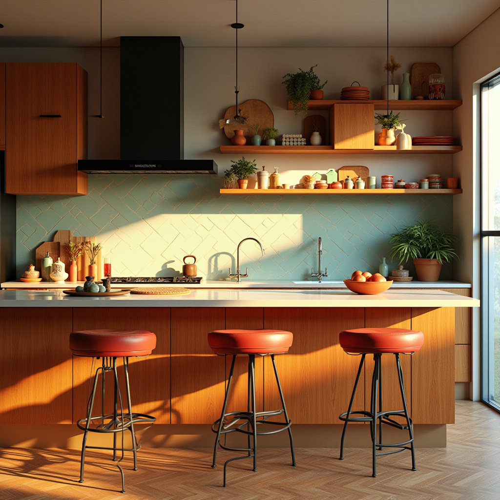 boho chic kitchen 22