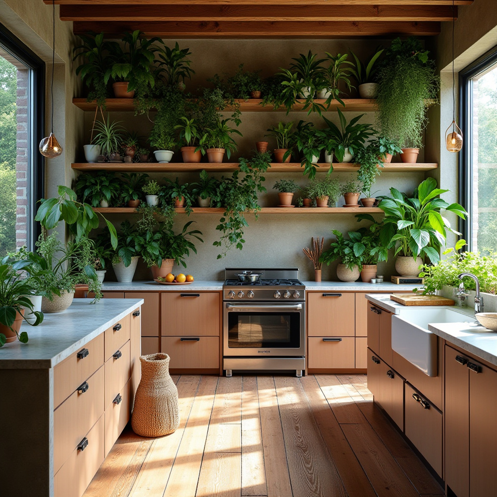 boho chic kitchen 23