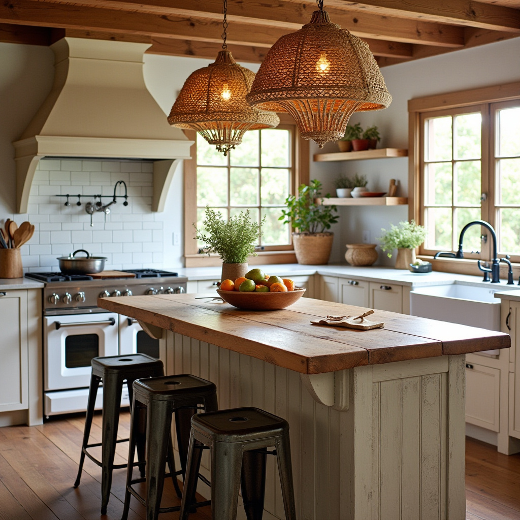 boho chic kitchen 28