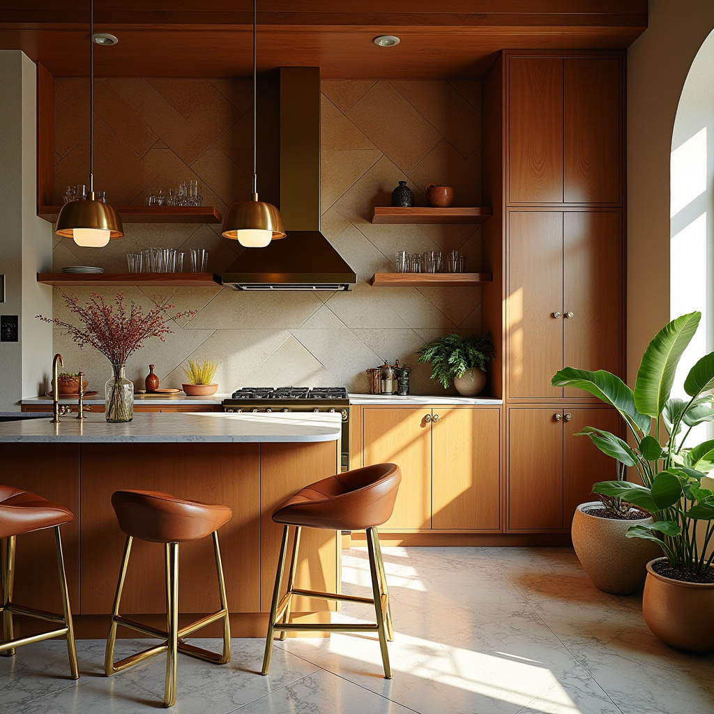 boho chic kitchen 37