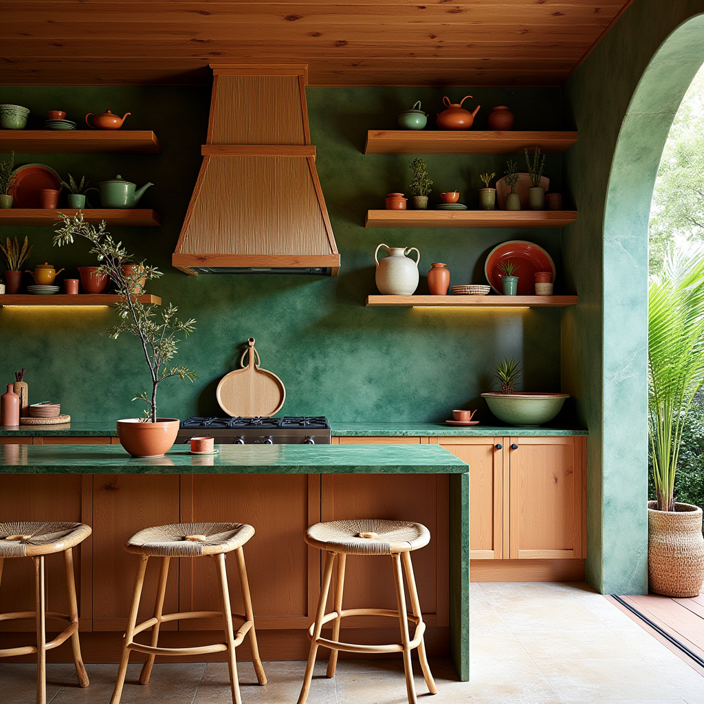 boho chic kitchen 7