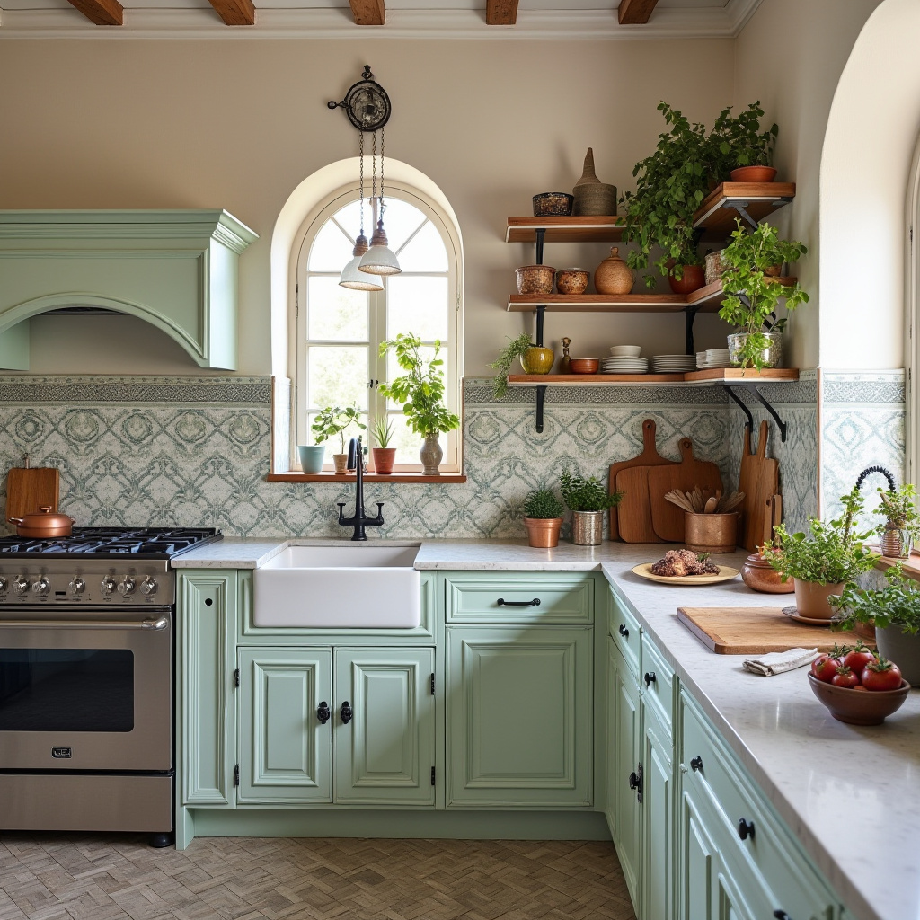 boho chic kitchen decor 24