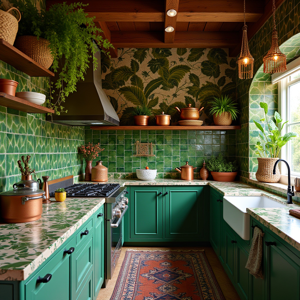 boho chic kitchen decor 3