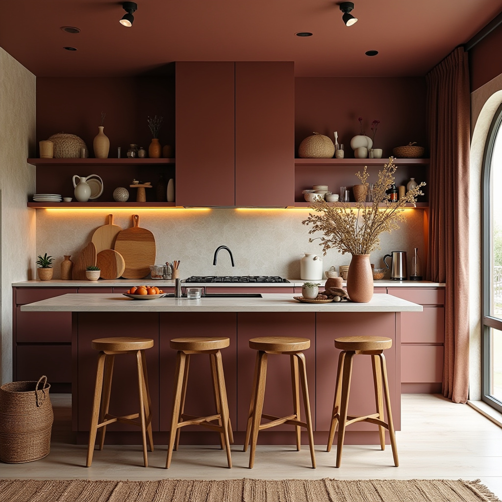 boho chic kitchen decor 32