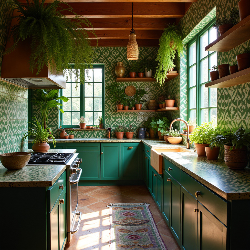 boho chic kitchen decor 4