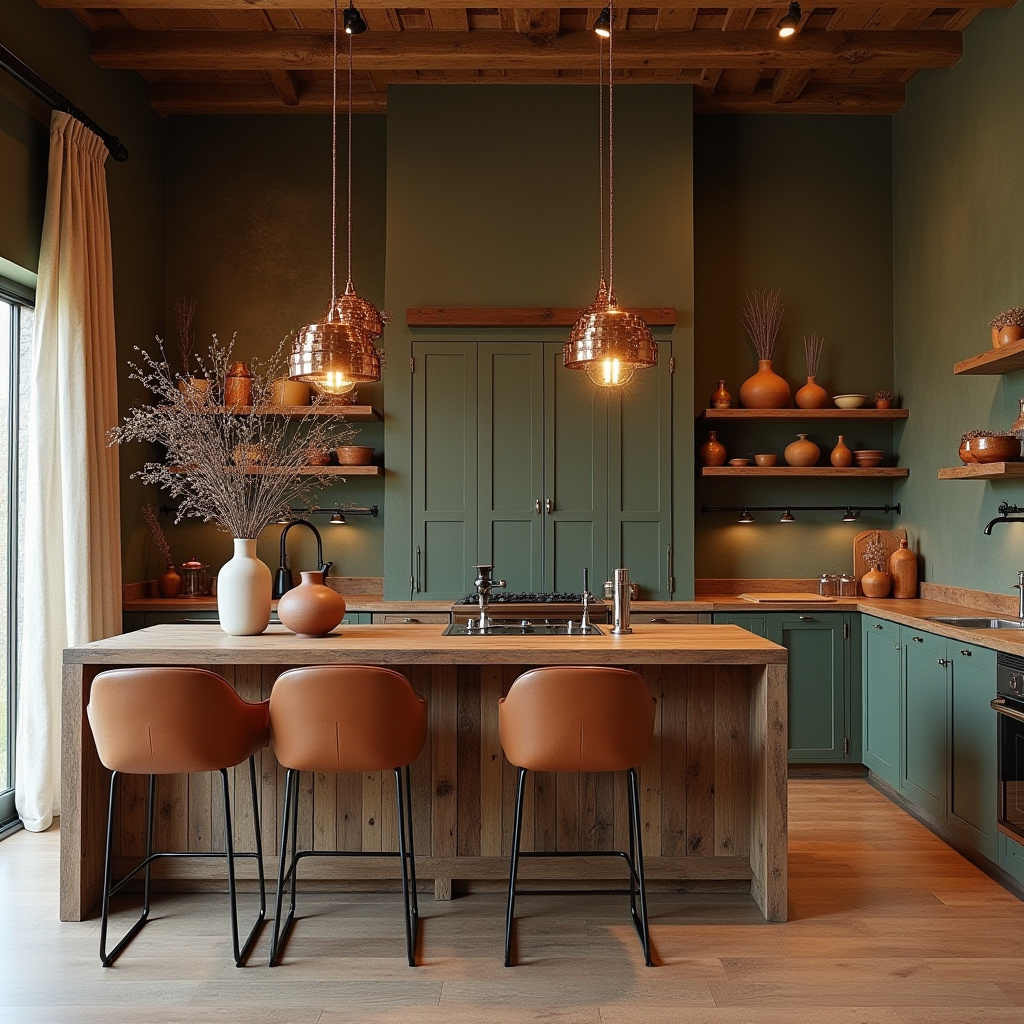 boho chic kitchen decor 5