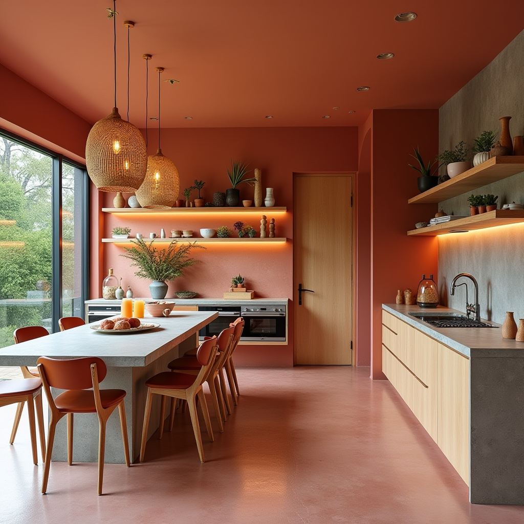 boho chic kitchen ideas 10