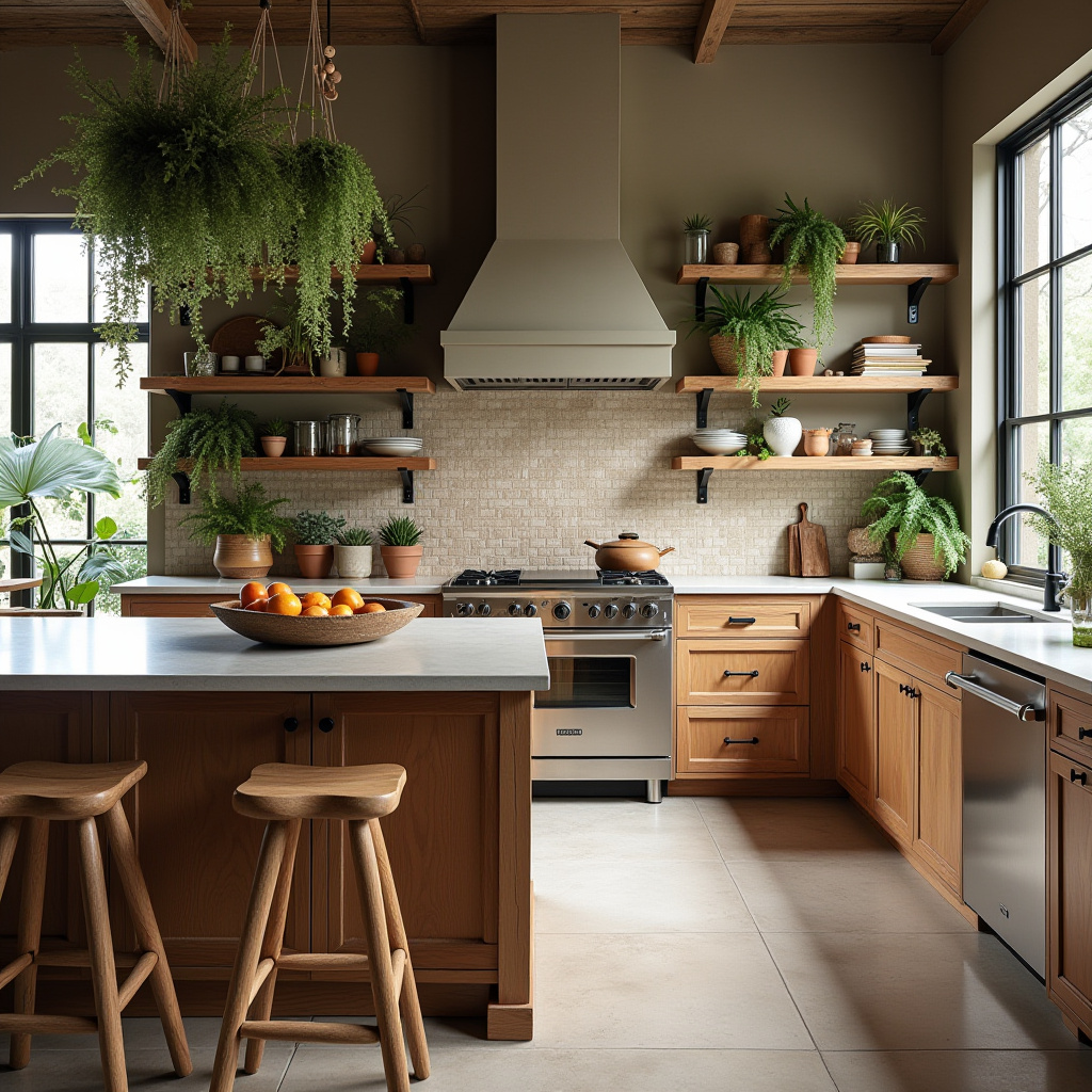 boho chic kitchen ideas 24