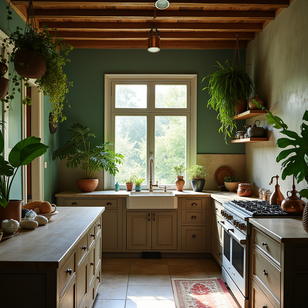 boho chic kitchen ideas 3