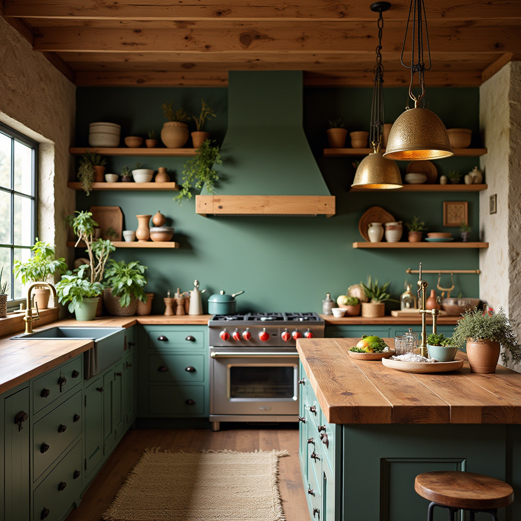 boho chic kitchen ideas 39