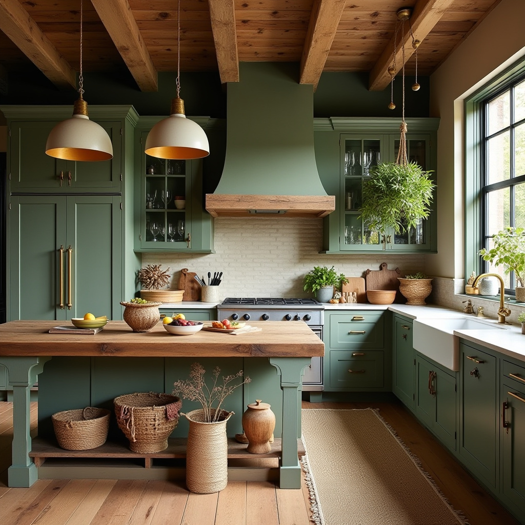 boho chic kitchen ideas 40