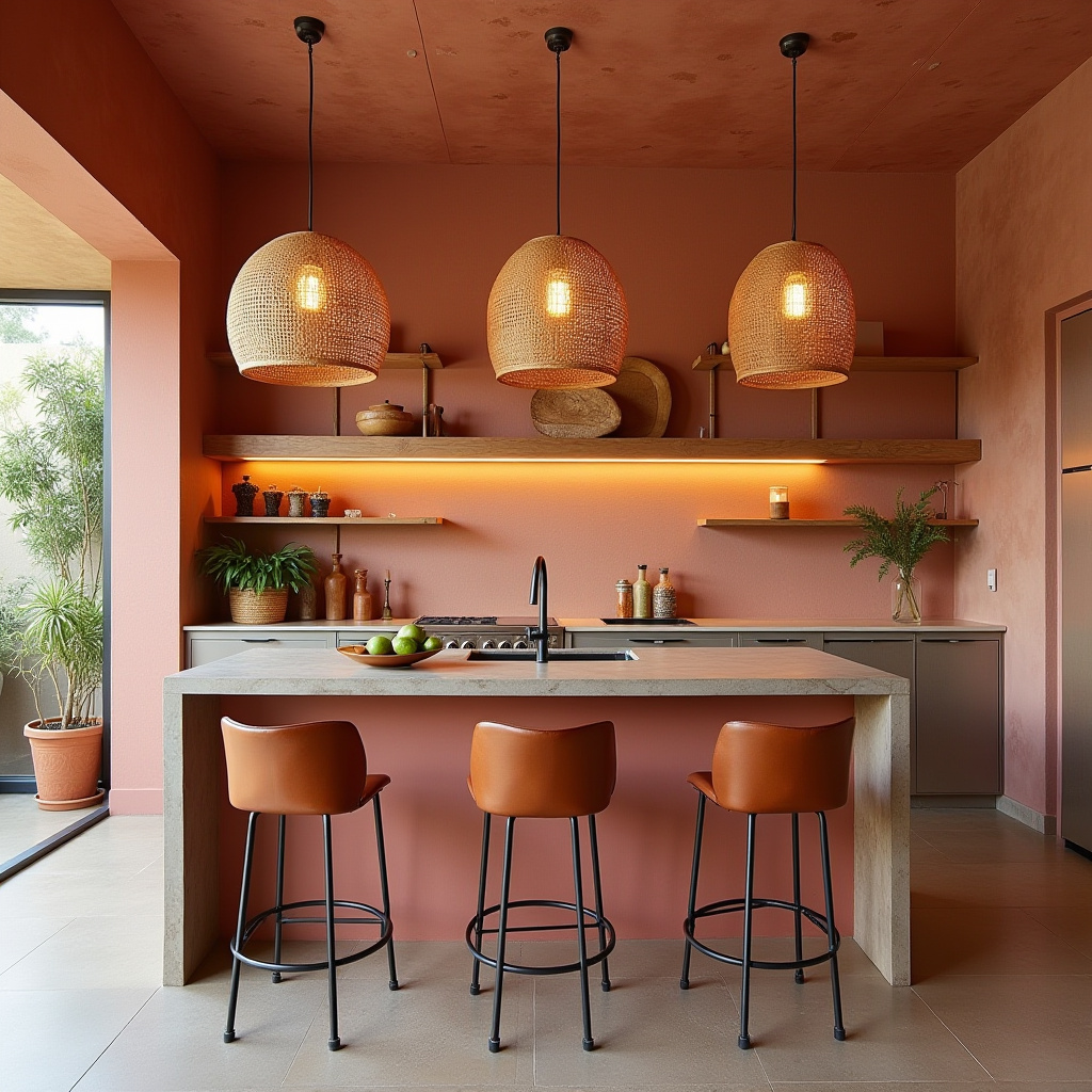 boho chic kitchen ideas 9
