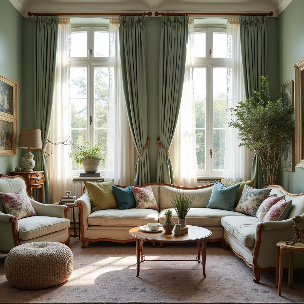 boho chic living room 17
