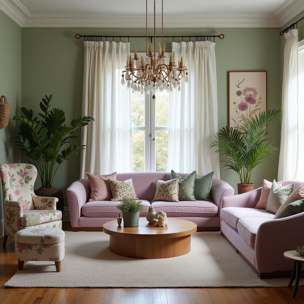 boho chic living room 18