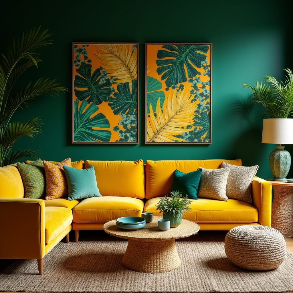 boho chic living room 22