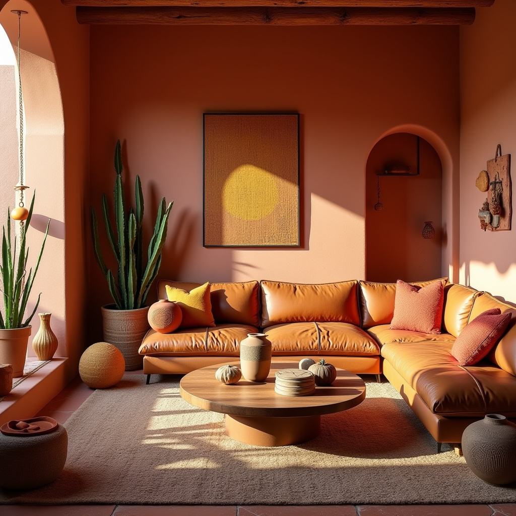 boho chic living room 30