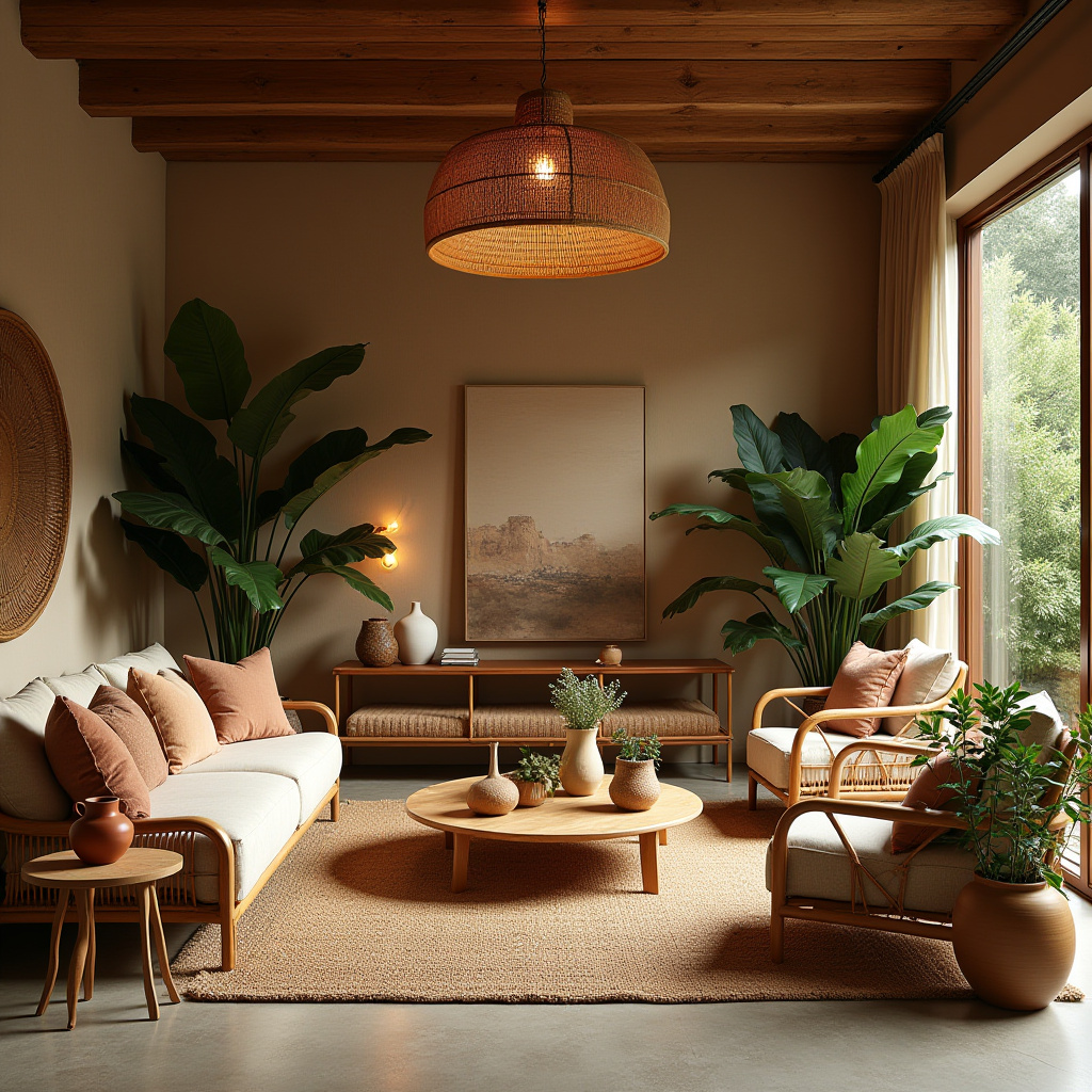 boho chic living room 6