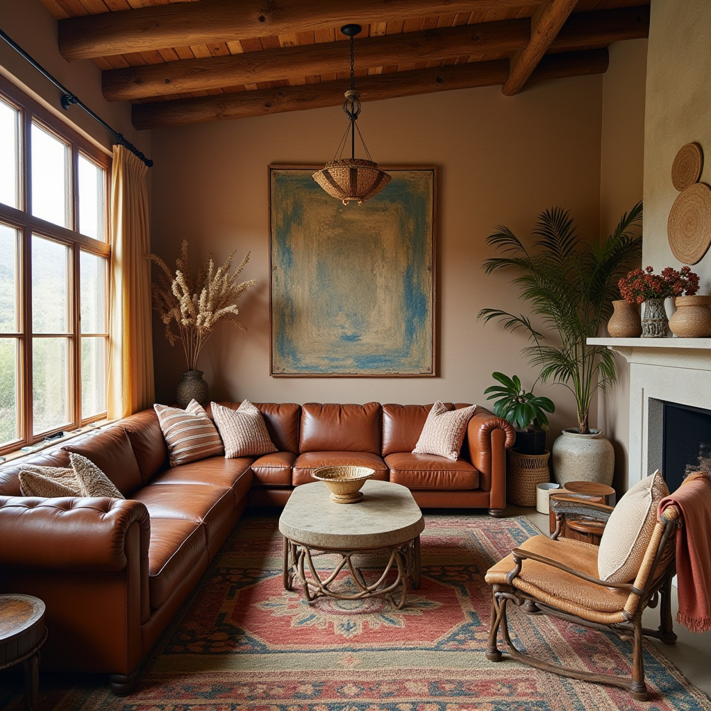 boho chic living room ideas 10
