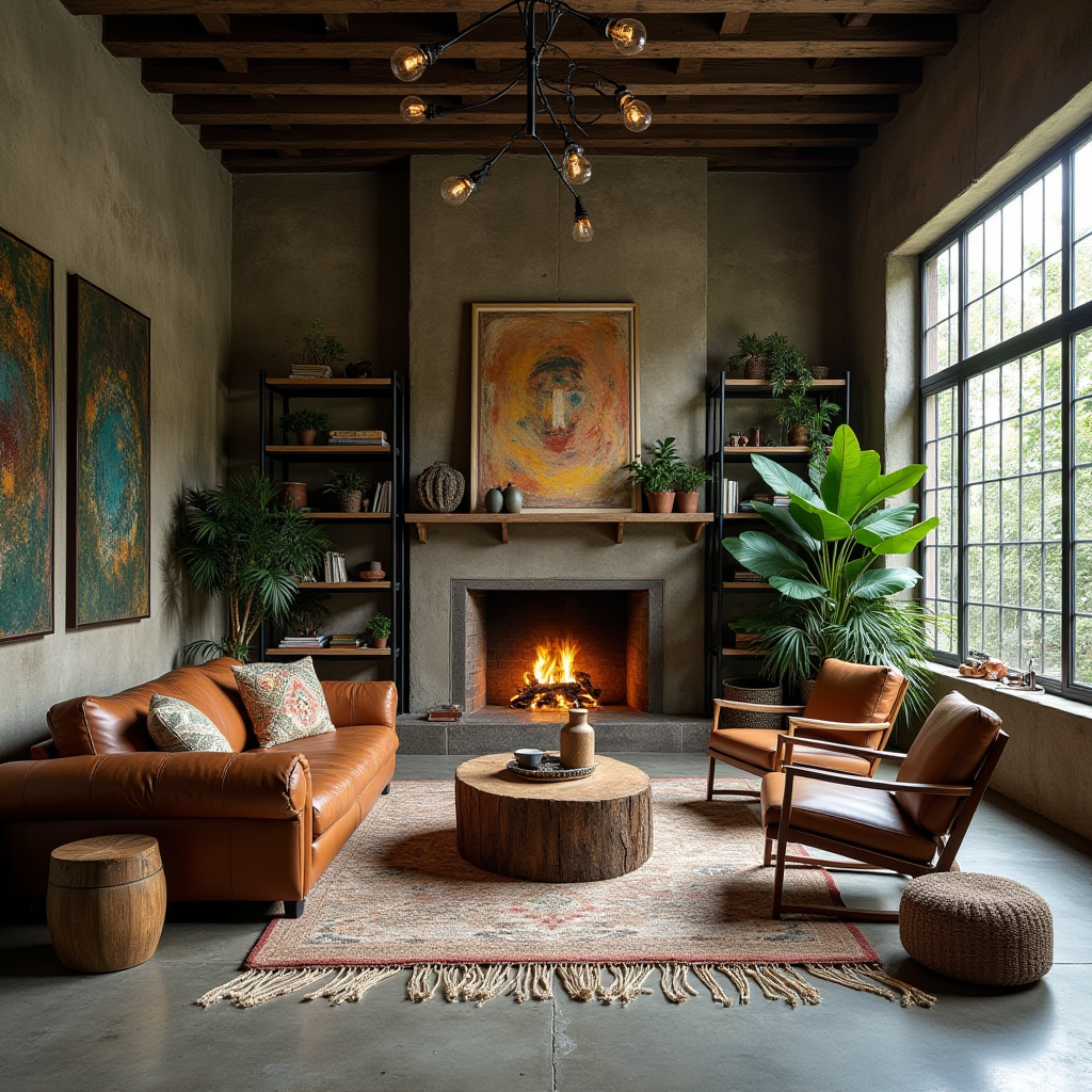 boho chic living room ideas 13