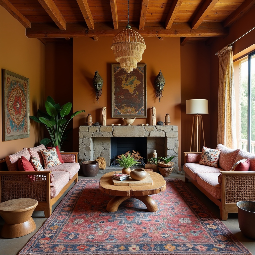 boho chic living room ideas 17