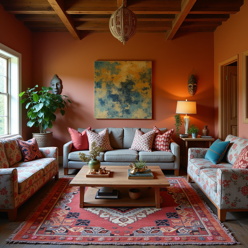 boho chic living room ideas 18
