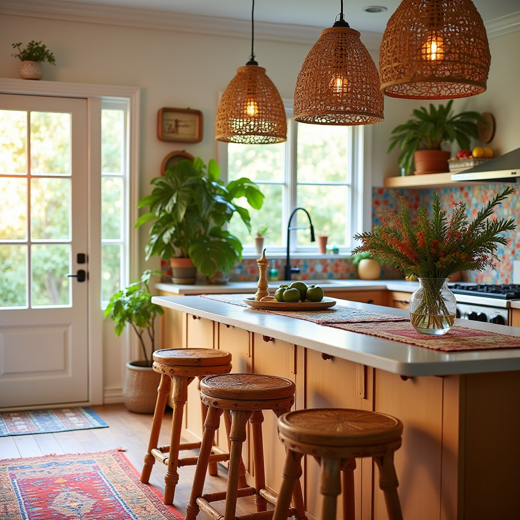 boho cottage kitchen 10