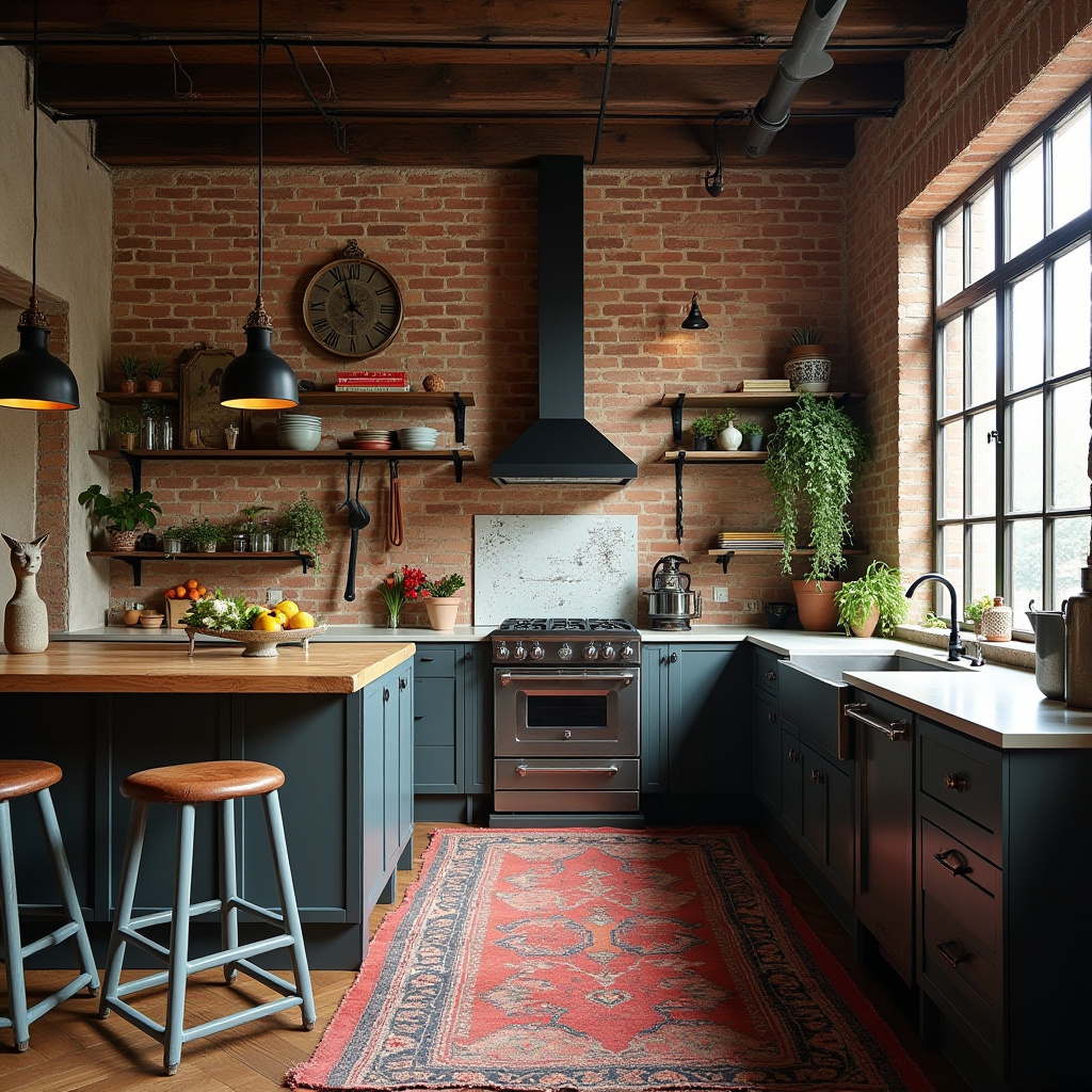 boho cottage kitchen 14