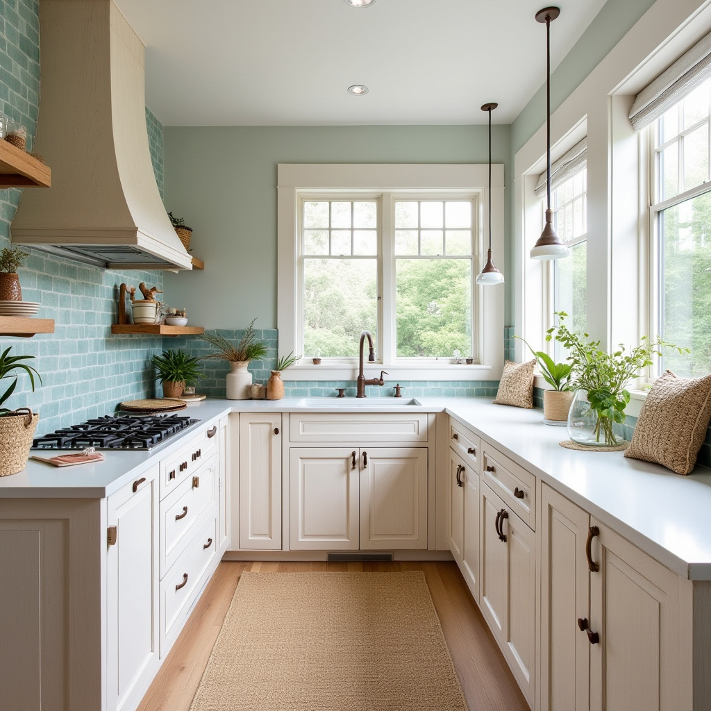 boho cottage kitchen 16
