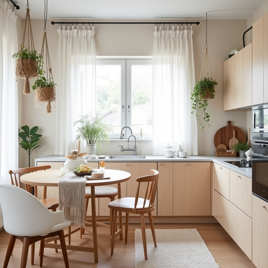boho cottage kitchen 17