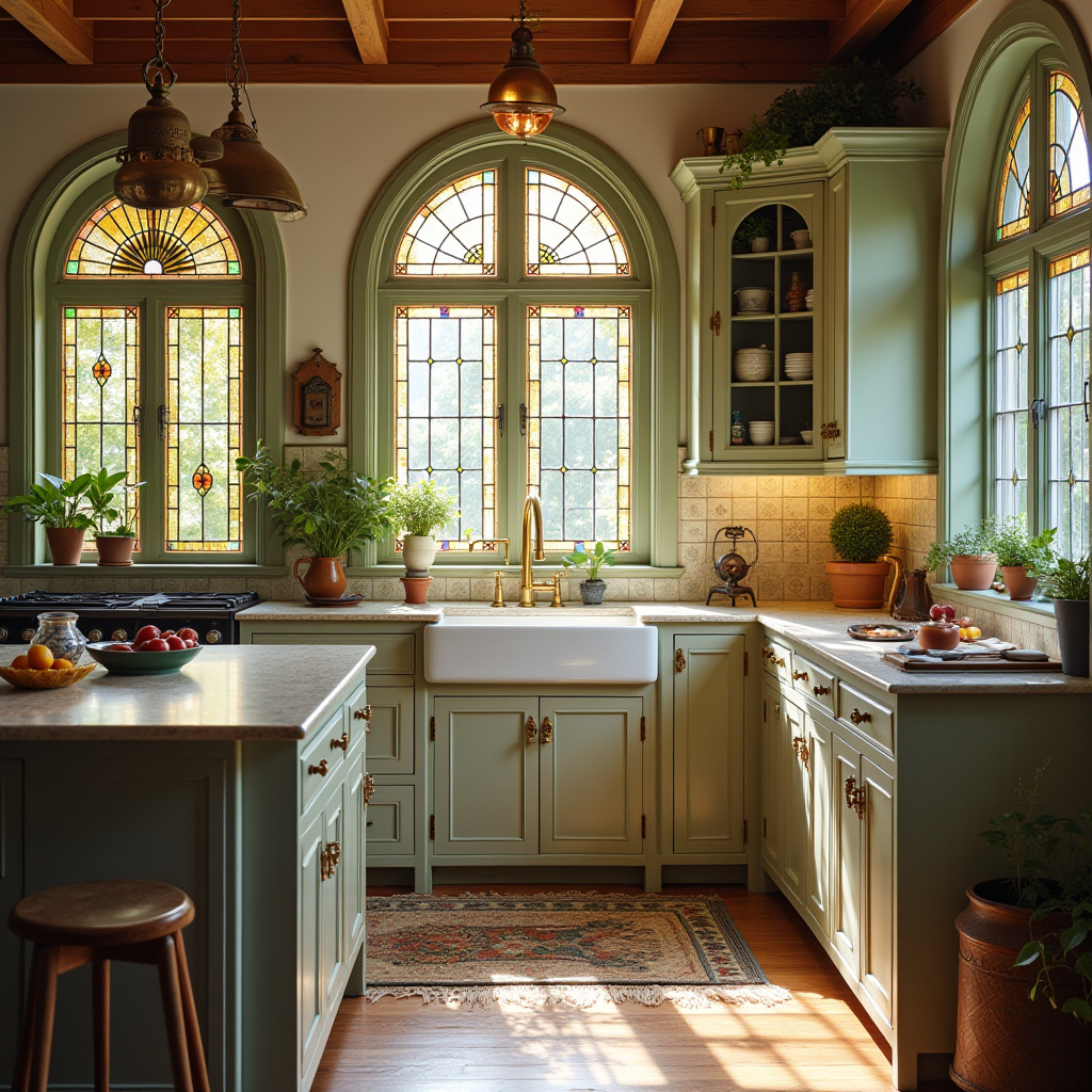 boho cottage kitchen 21