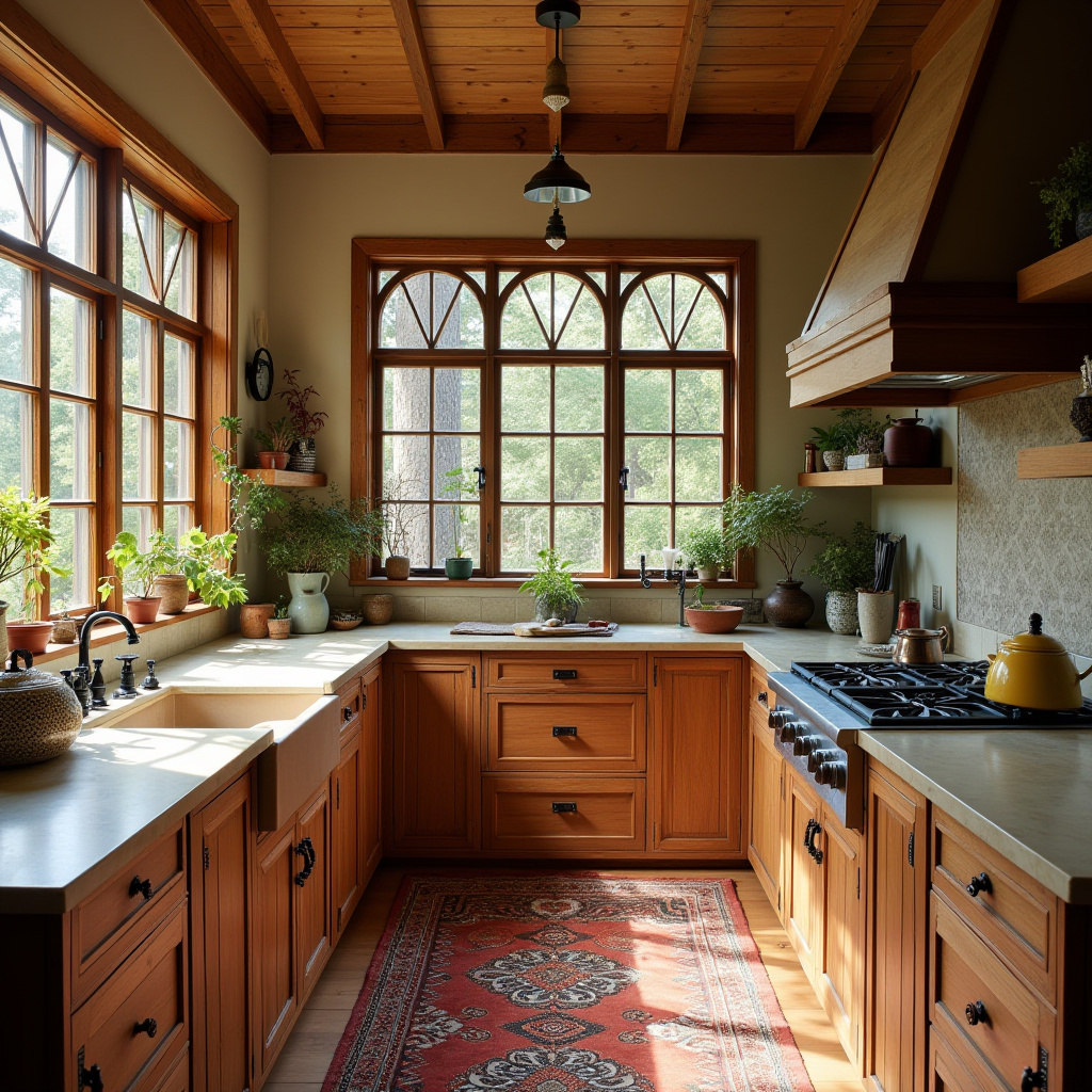 boho cottage kitchen 26