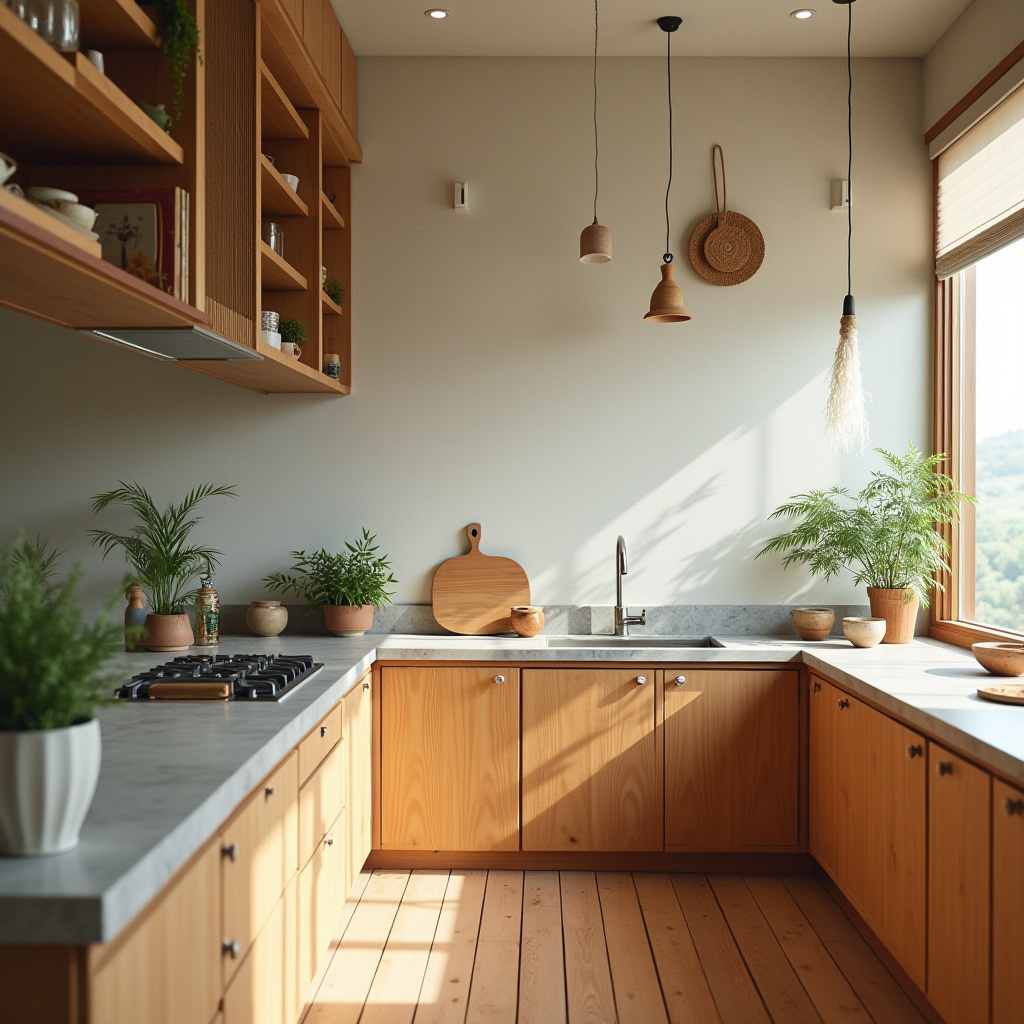 boho cottage kitchen 29